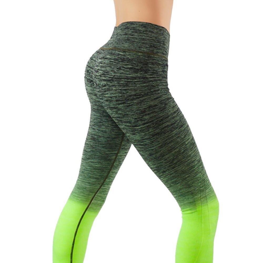 Yoga Dry-Fit Long Leggings Ombre color